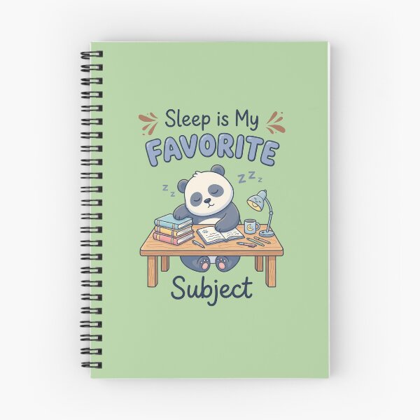 Item preview, Sleep Is My Favourite Subject Quote | Funny Student Sleep & Study Humor designed and sold by WallMuseStudio .