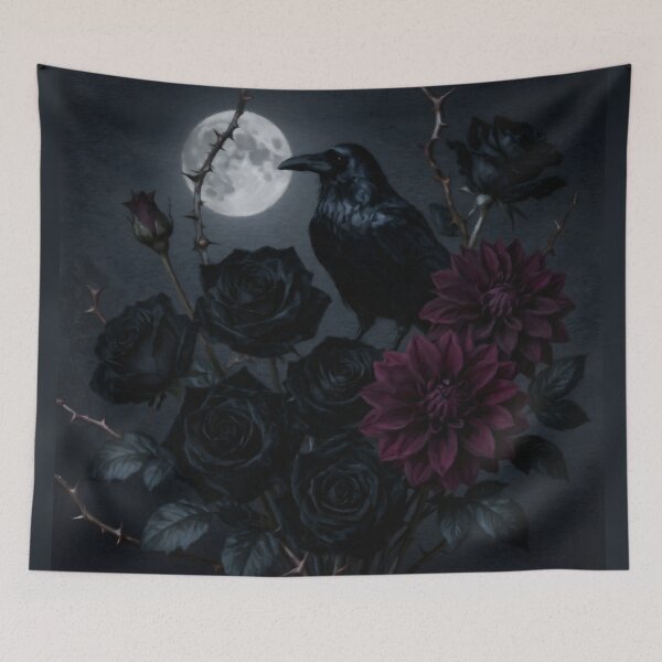 Item preview, The Raven’s Midnight Garden designed and sold by Zeph1.