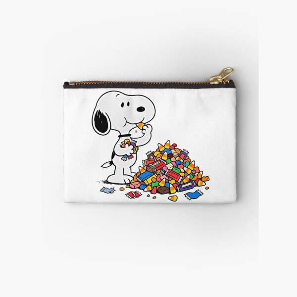 Item preview, Snoopy Eating Halloween Candy Pile designed and sold by NAPIPIPIarts.