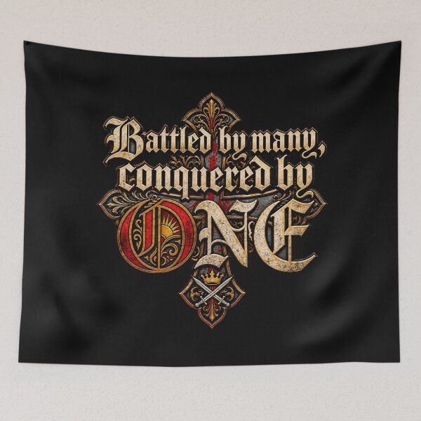 Item preview, Conquered by One designed and sold by GAWPAWshop.