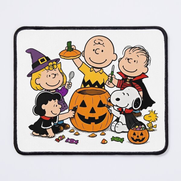 Item preview, Peanuts Gang Pumpkin Carving Halloween designed and sold by NAPIPIPIarts.