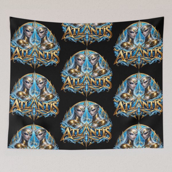 Item preview, Atlantis Emblem 'The Atlanteans' designed and sold by Moviebuff91.