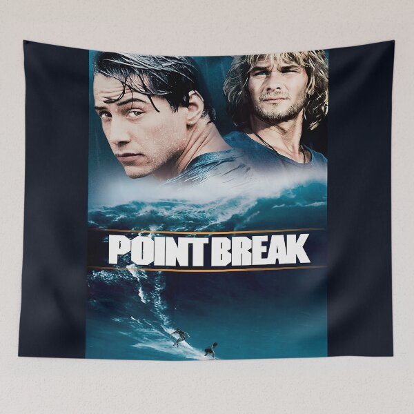 Item preview, Point Break Movie Poster designed and sold by Lucy Goosy Art.