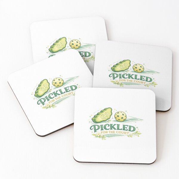Item preview, Pickled for the Court Funny Pickleball Player Paddle Ball Sports Design designed and sold by inkoutninja.
