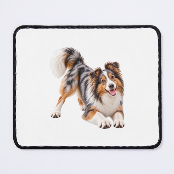 Item preview, Shetland Sheepdog playing designed and sold by BackgroundND.