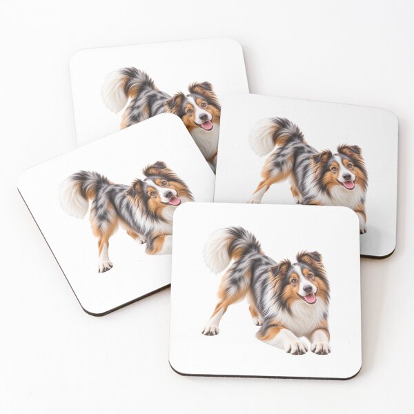Item preview, Shetland Sheepdog playing  designed and sold by BackgroundND.
