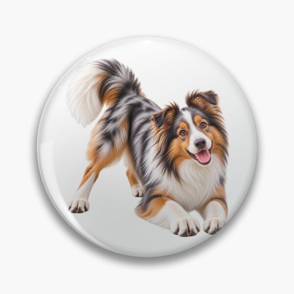 Item preview, Shetland Sheepdog playing  designed and sold by BackgroundND.