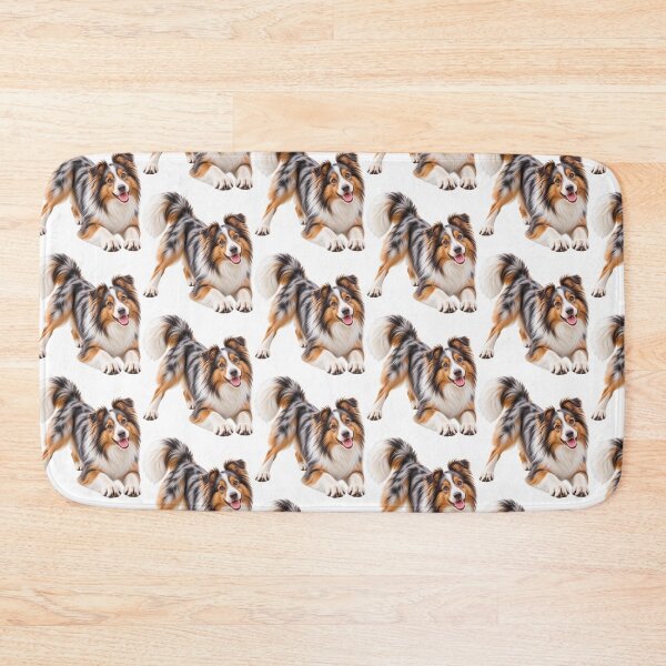 Item preview, Shetland Sheepdog playing  designed and sold by BackgroundND.