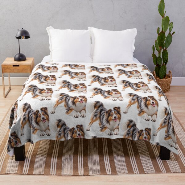 Item preview, Shetland Sheepdog playing designed and sold by BackgroundND.
