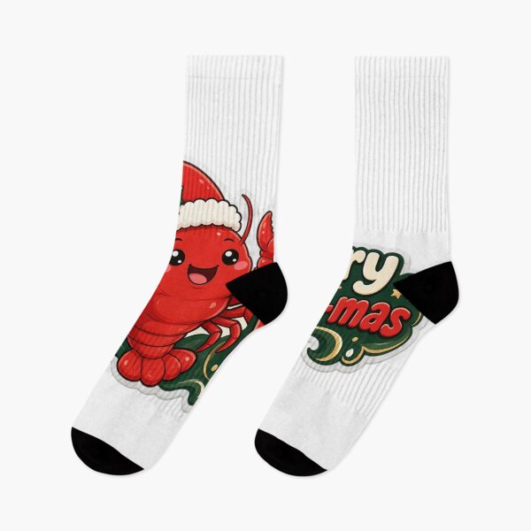 Item preview, Lobster Christmas Merry Lobster-mas Gift designed and sold by Soft Merch.