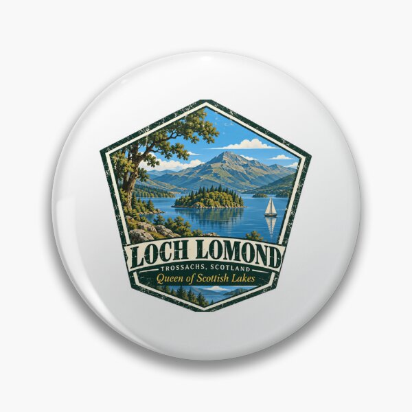 Item preview, Loch Lomond Trossachs Scotland Queen Of Scottish Lakes Travel Destination Souvenir designed and sold by JonesFlora2025.