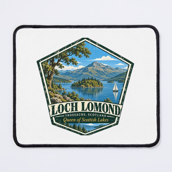 Artikelvorschau, Loch Lomond, Trossachs, Schottland – Königin der schottischen Seen – Reiseziel und Souvenir entworfen und verkauft von JonesFlora2025.