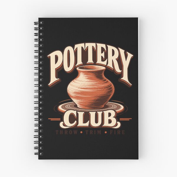 Item preview, Pottery Club – Throw Trim Fire designed and sold by MotiveMint.