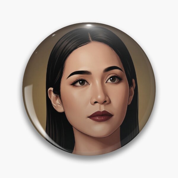 Item preview, BS BinOon Classic Pure Asian Beauty Khom Sapphic Thai GL Kdrama Actress LGBTQ+ Cartoon Art Wall Decor Comic Print Poster Shirt Cell  designed and sold by Mind Space.