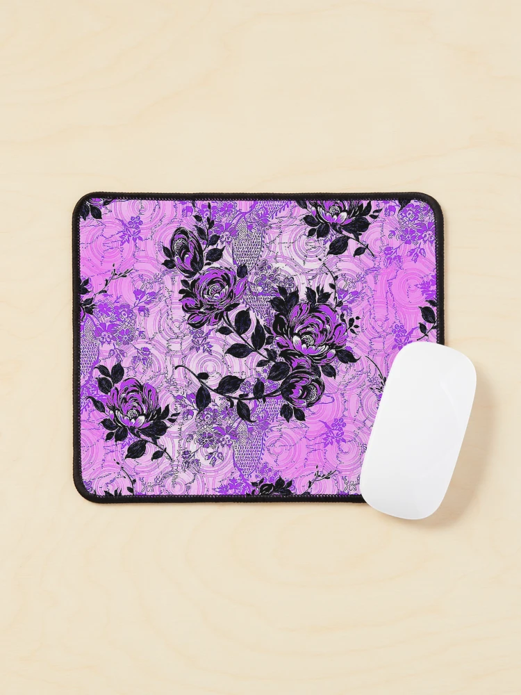 Thumbnail 1 of 5, Mouse Pad, Violet Roses designed and sold by ViaARTfactory.
