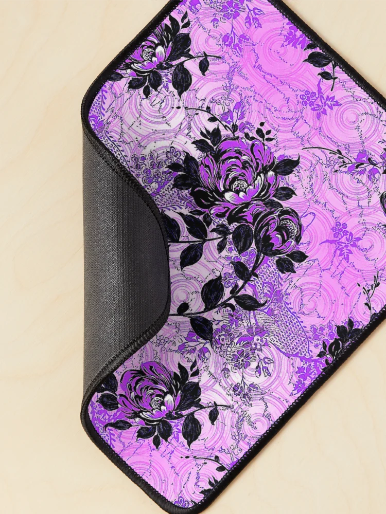 Thumbnail 2 of 5, Mouse Pad, Violet Roses designed and sold by ViaARTfactory.