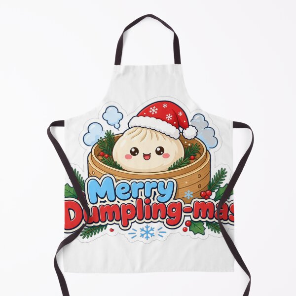 Artikelvorschau, Dumpling Christmas Merry Dumpling-mas Gift entworfen und verkauft von Soft Merch.