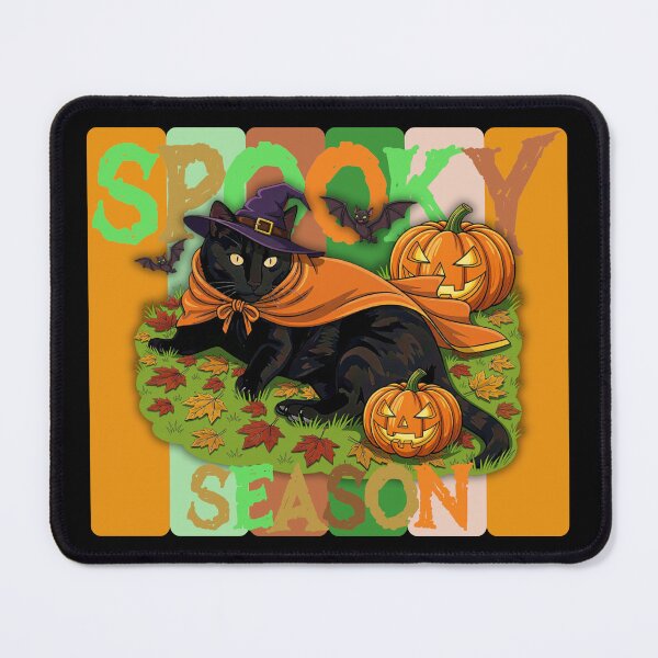 Item preview, Spooky season black cat designed and sold by EleniA8.