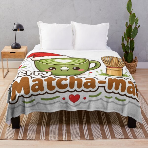 Artikelvorschau, Matcha Christmas Merry Matcha-mas Gift entworfen und verkauft von Soft Merch.