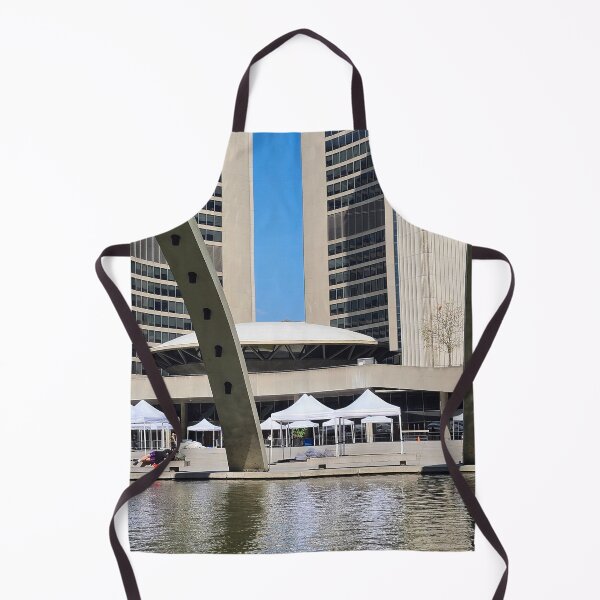 Item preview, Modern Curved Towers And Arches At Toronto City Hall Square designed and sold by Matricko.