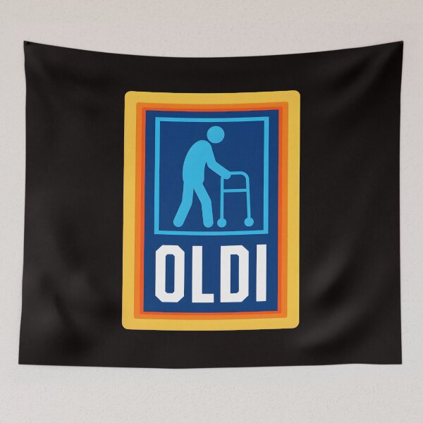 Item preview, OLDI Grocery Store Parody Logo  designed and sold by Bright-Wilds.