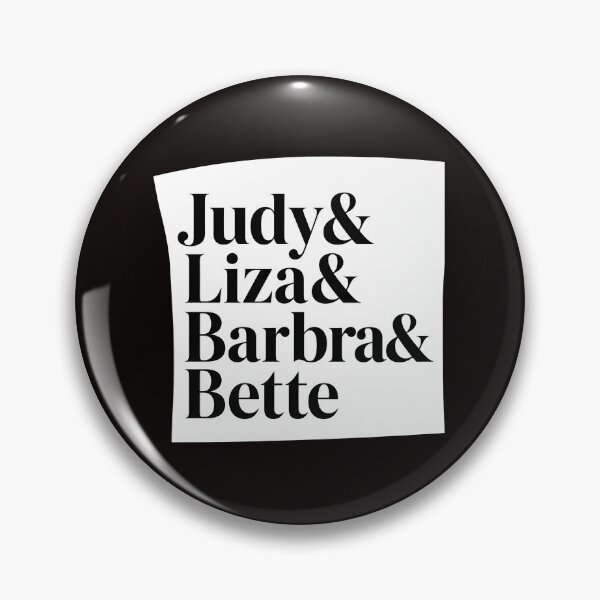 Item preview, Judy Liza Barbra Bette Names List Typography designed and sold by Bright-Wilds.
