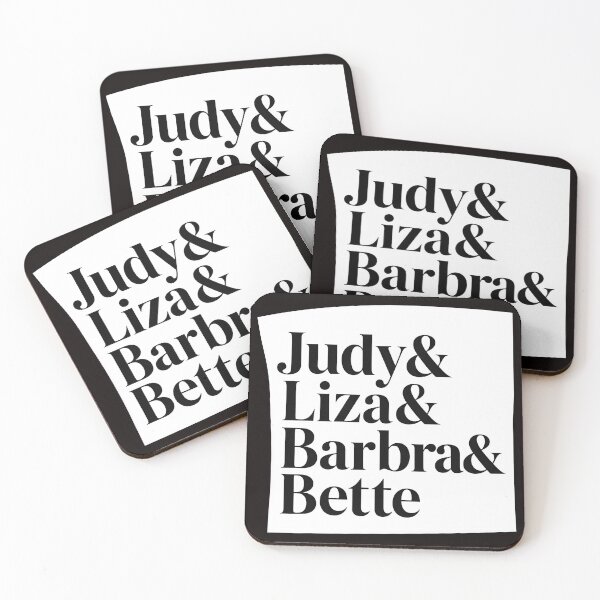 Item preview, Judy Liza Barbra Bette Names List Typography designed and sold by Bright-Wilds.