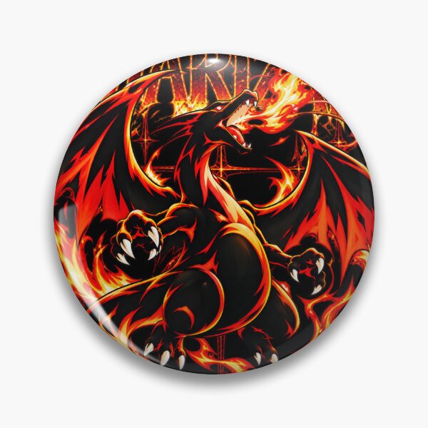 Item preview, Flame Wreathed Dragon Fire Anime Emblem designed and sold by QubekShop.