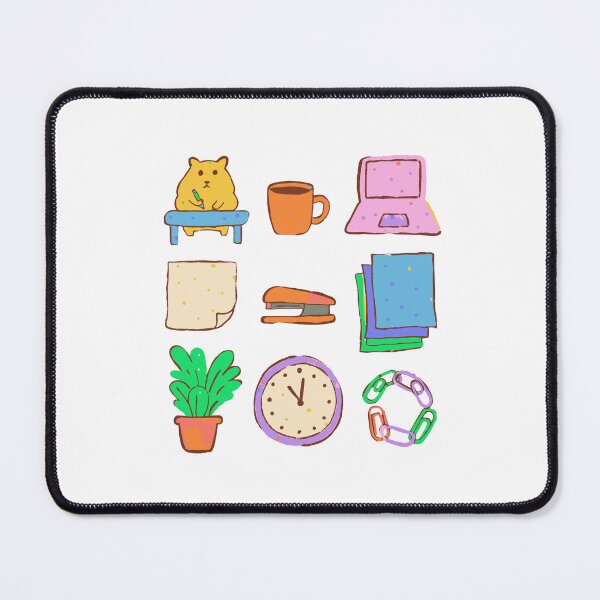Item preview, Office Life Sticker Pack with a Hamster designed and sold by BysonDesigns.