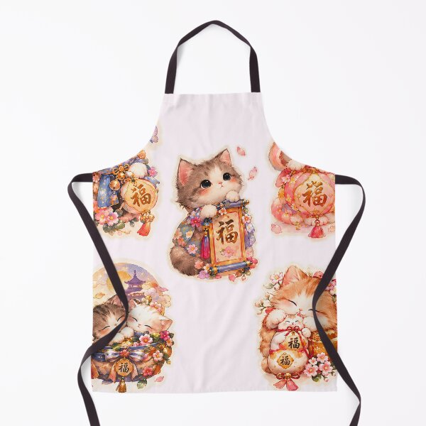 Item preview, Lucky Kitty 福 – Pastel Fortune Cat designed and sold by sara747.