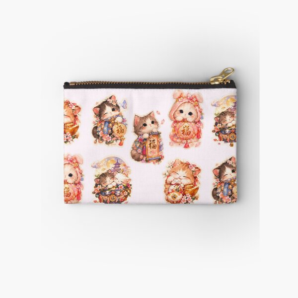 Item preview, Lucky Kitty 福 – Pastel Fortune Cat designed and sold by sara747.