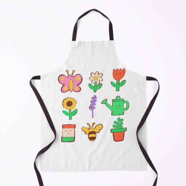 Item preview, Garden Flowers Sticker Pack with a Butterfly designed and sold by BysonDesigns.