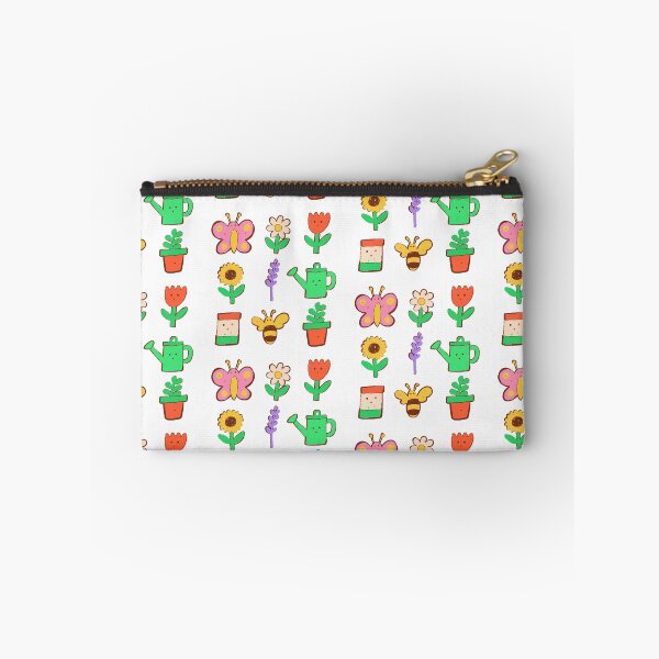 Item preview, Garden Flowers Sticker Pack with a Butterfly designed and sold by BysonDesigns.