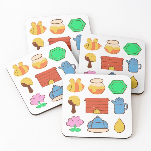 Item preview, Beekeeping Sticker Pack with a Honey Bee designed and sold by BysonDesigns.