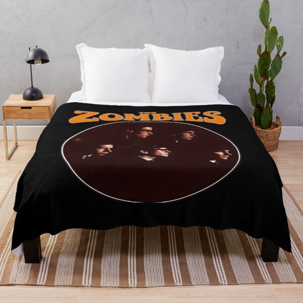 Item preview, The Zombies Retro Band Portrait Orange designed and sold by Black-OniOns.