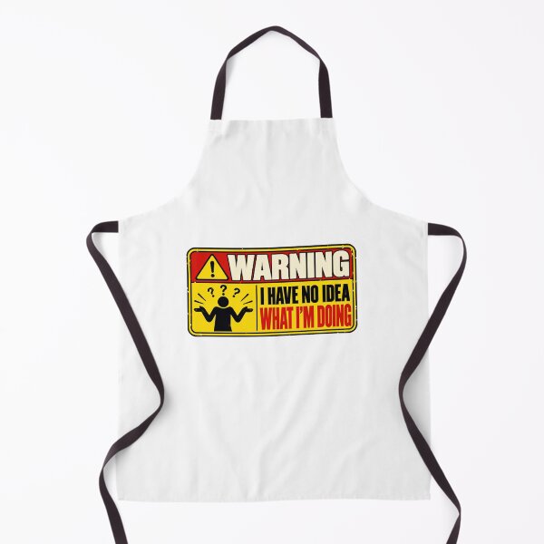 Item preview, Warning I Have No Idea What I'm Doing Funny Sarcastic Relatable Humor designed and sold by HumansStuck12.