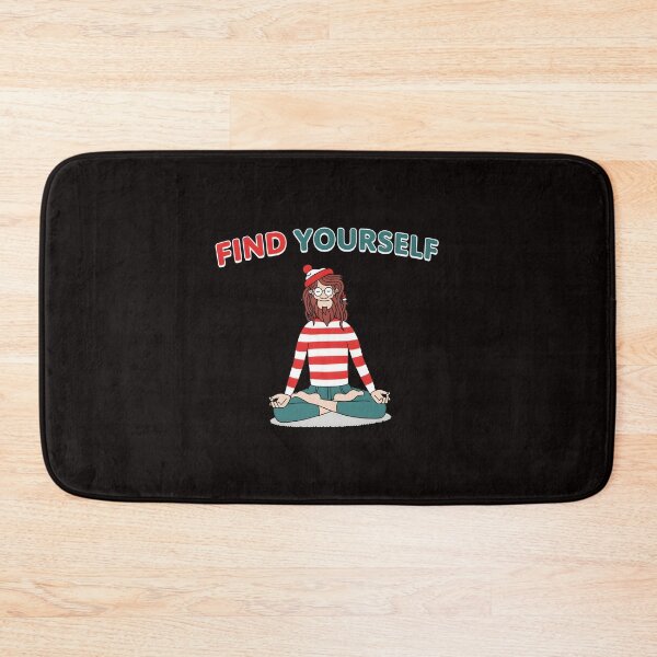 Item preview, FIND YOURSELF Meditation Waldo Parody designed and sold by Black-OniOns.