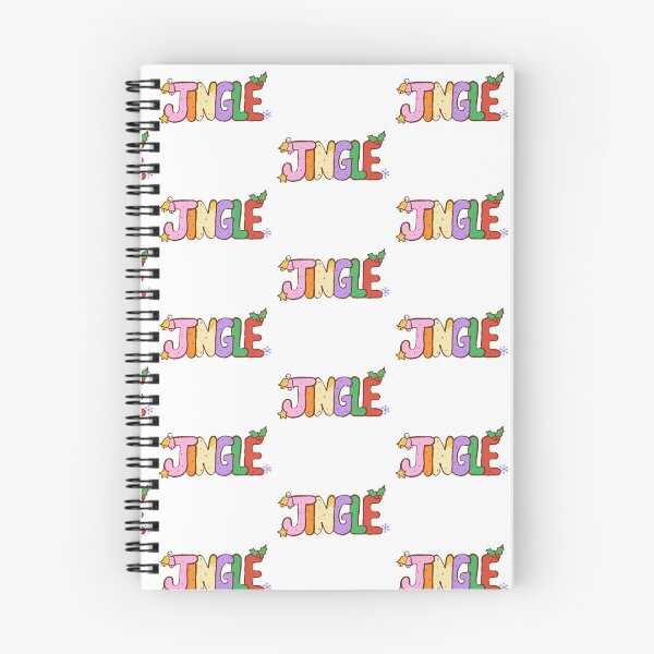 Artikelvorschau, Jingle Christmas Lettering - Riso Doodle Print entworfen und verkauft von BysonDesigns.