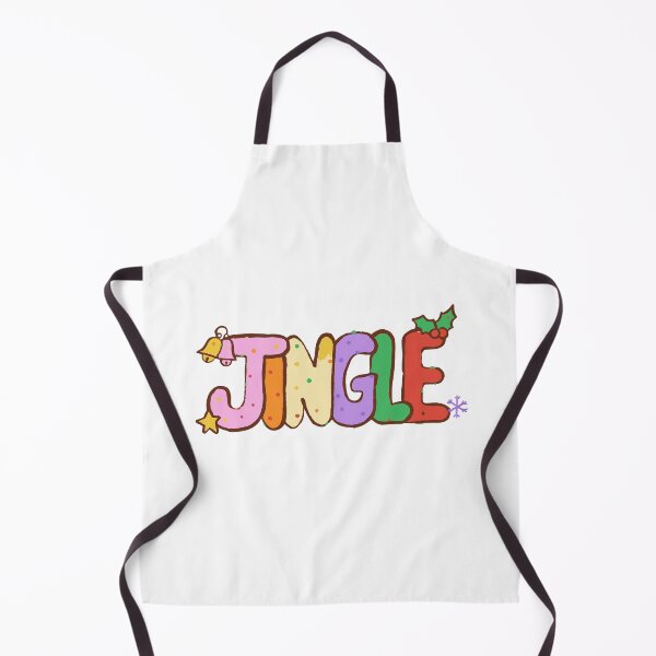 Artikelvorschau, Jingle Christmas Lettering - Riso Doodle Print entworfen und verkauft von BysonDesigns.