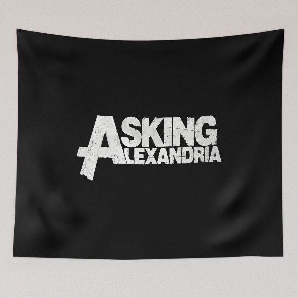 Item preview, Asking Alexandria Distressed Band Logo designed and sold by Black-OniOns.