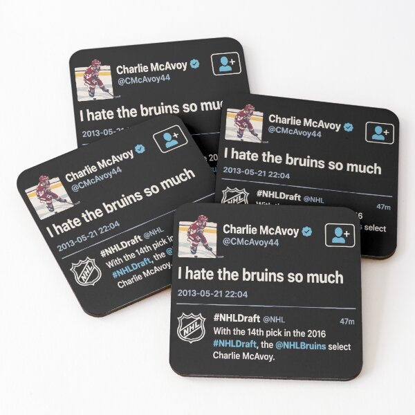 Item preview, Charlie McAvoy Tweet designed and sold by ContrerasJohn.