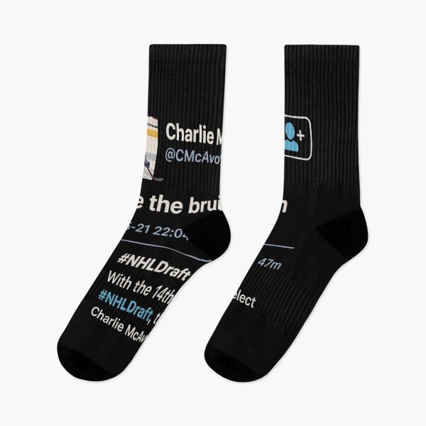 Artikelvorschau, Charlie McAvoy Tweet entworfen und verkauft von ContrerasJohn.