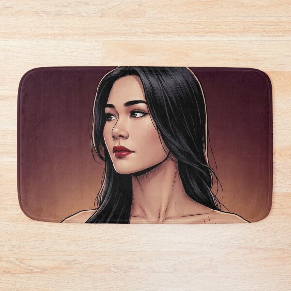 Item preview, BS BinOon Bulan Glow Asian Beauty Khom Sapphic Thai GL Kdrama Actress LGBTQ+ Cartoon Art Wall Decor Comic Print Poster Shirt Cell  designed and sold by Mind Space.