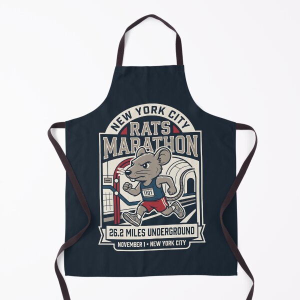 Item preview, New York City Rats Marathon 26.2 Miles Underground designed and sold by SplashTastic.