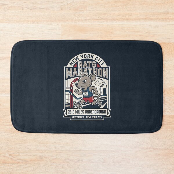 Item preview, New York City Rats Marathon 26.2 Miles Underground designed and sold by SplashTastic.