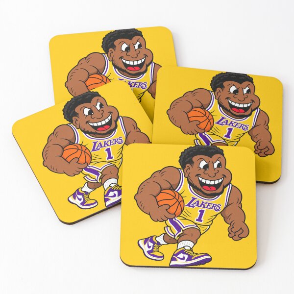 Aperçu de l'œuvre Dessin de la mascotte des Mighty Lakers créée et vendue par Luke Foran Sports Art.