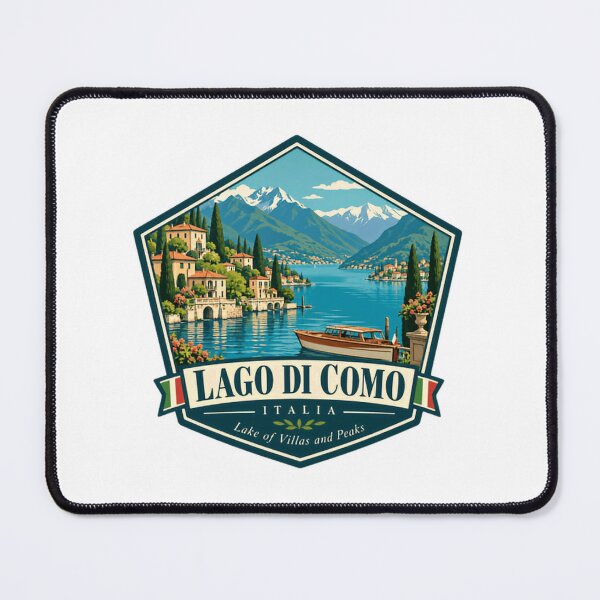 Item preview, Lago Di Como Italia Lake Of Villas And Peaks Italian Travel Vacation Tourist Souvenir designed and sold by JonesFlora2025.