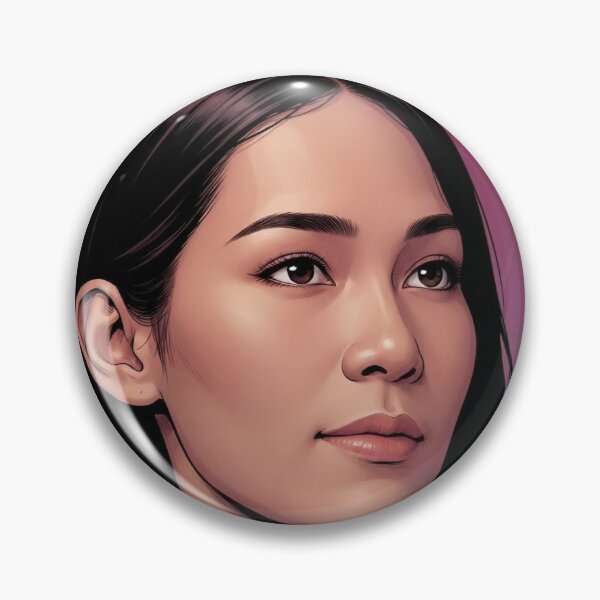 Item preview, BS BinOon Bulan Lotus Gaze Khom Sapphic Thai GL Kdrama Actress LGBTQ+ Cartoon Art Wall Decor Comic Print Poster Shirt Cell  designed and sold by Mind Space.