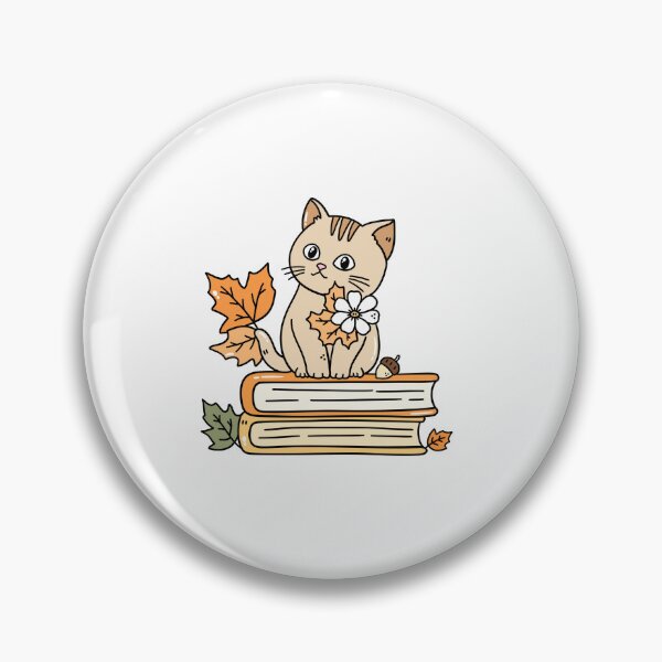 Artikelvorschau, Herbstkatzen-Buchleser-Liebhaber entworfen und verkauft von SkeletonsDanger.