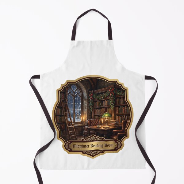 Item preview, Dark Academia Christmas Library — Midwinter designed and sold by TheCalmEdit.